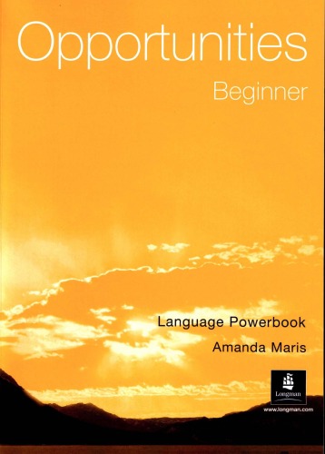 Обложка книги Opportunities: Beginner Language Powerbook