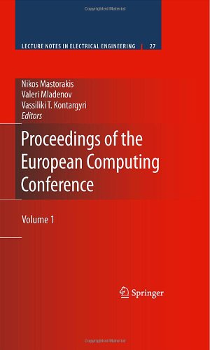 Обложка книги Proceedings of the European Computing Conference: Volume 1 (Lecture Notes in Electrical Engineering Volume 27)