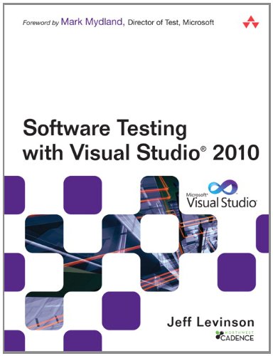 Обложка книги Software Testing with Visual Studio 2010 (Microsoft .NET Development Series)