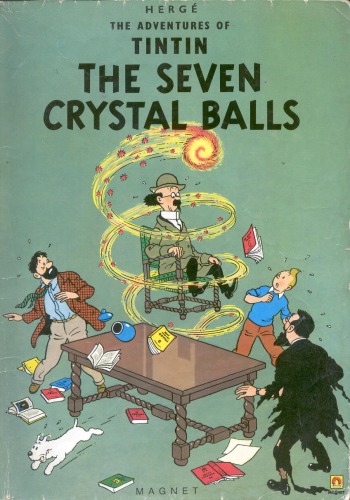 Обложка книги The Seven Crystal Balls (The Adventures of Tintin 13)