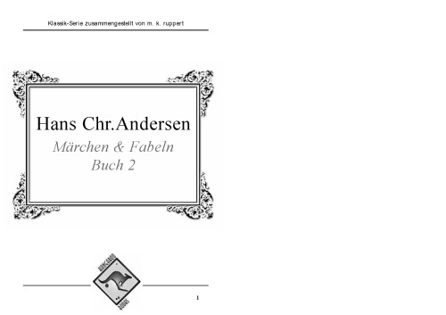Обложка книги Märchen &amp; Fabeln Buch 2
