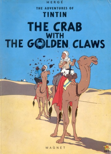 Обложка книги The Crab with The Golden Claws (The Adventures of Tintin 9)