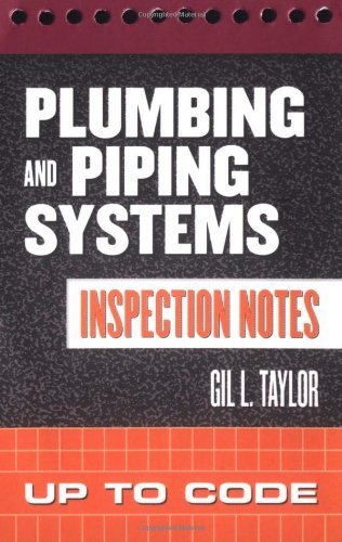Обложка книги Plumbing and Piping Systems Inspection Notes: Up to Code