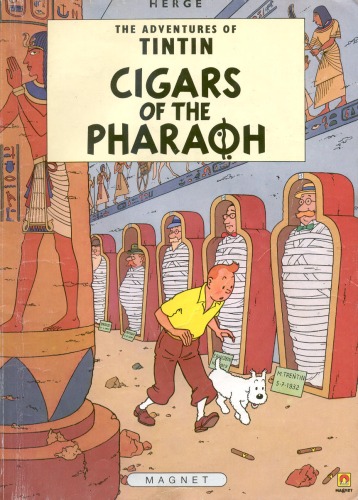 Обложка книги Cigars of the Pharaoh (The Adventures of Tintin 4)