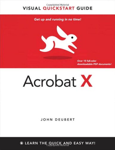 Обложка книги Adobe Acrobat X for Windows and Macintosh: Visual QuickStart Guide