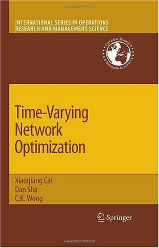 Обложка книги Time-Varying Network Optimization