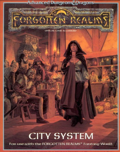 Обложка книги City System Map Set (Advanced Dungeons &amp; Dragons Forgotten Realms Accessory)