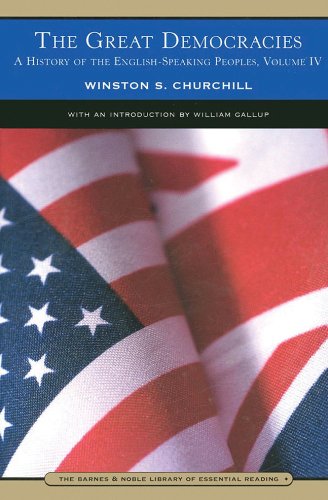 Обложка книги The Great Democracies: A History of the English-Speaking Peoples, Volume IV