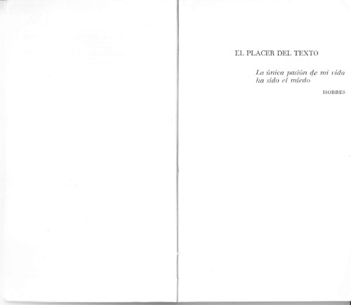 Обложка книги PLACER DEL TEXTO, EL - LA LECCION INAUGURAL