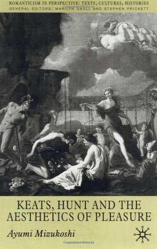 Обложка книги Keats, Hunt and the Aesthetics of Pleasure (Romanticism in Perspective)