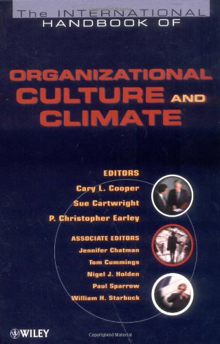 Обложка книги The International Handbook of Organizational Culture and Climate