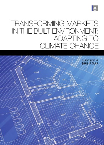 Обложка книги Transforming Markets in the Built Environment: Adapting to Climate Change