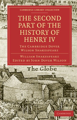 Обложка книги The Second Part of the History of Henry IV: The Cambridge Dover Wilson Shakespeare (Cambridge Library Collection - Literary  Studies)