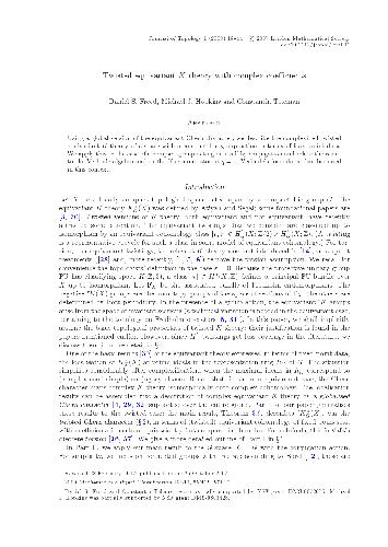 Обложка книги Twisted equivariant K-theory with complex coefficients