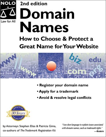 Обложка книги Domain Names: How to Choose and Protect a Great Name for Your Website