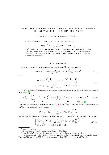 Обложка книги Perturbation results of critical elliptic equations of Caffarelli-Kohn-Nirenberg type