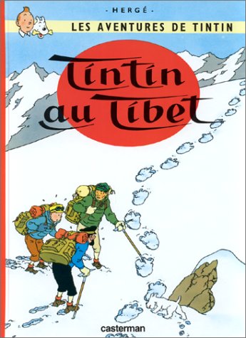 Обложка книги Tintin au Tibet