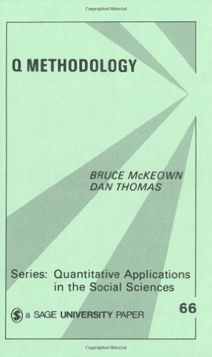 Обложка книги Q Methodology (Quantitative Applications in the Social Sciences)