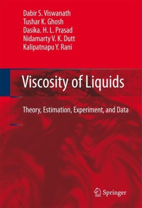 Обложка книги Viscosity of Liquids