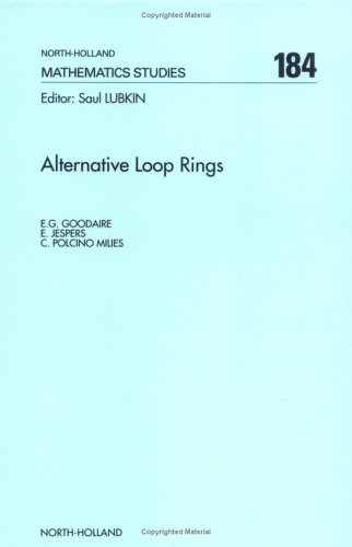 Обложка книги Alternative Loop Rings, Volume 184 (North-Holland Mathematics Studies)