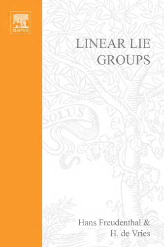 Обложка книги Linear Lie Groups, Volume 35