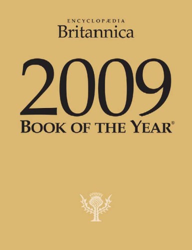 Обложка книги 2009 Britannica Book of the Year