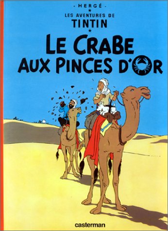 Обложка книги Le Crabe aux pinces d'or