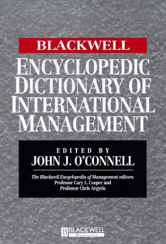 Обложка книги The Blackwell Encyclopedia of Management (Blackwell Encyclopedia of Management)