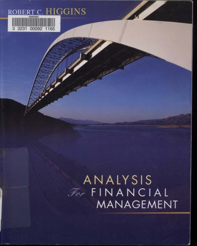 Обложка книги Analysis for Financial Management 8th Ed. (McGraw-Hill Irwin Series in Finance, Insurance, and Real Est)