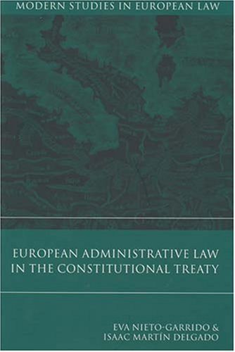 Обложка книги European Administrative Law in the Constitutional Treaty (Modern Studies in European Law)
