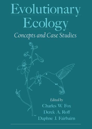 Обложка книги Evolutionary ecology: concepts and case studies