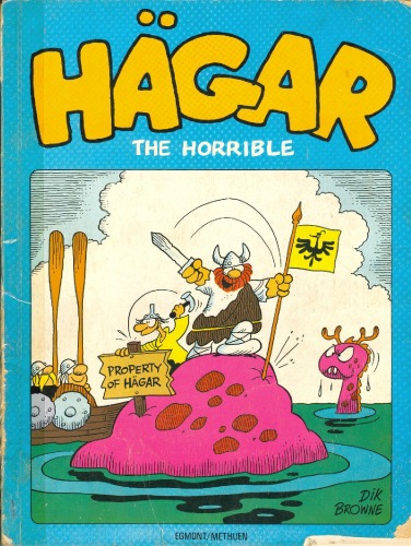 Обложка книги BRINGS 'EM BACK ALIVE - Hagar the Horrible
