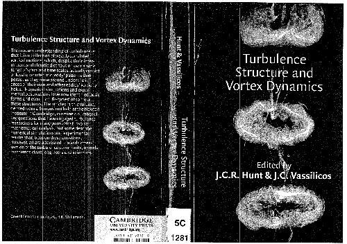 Обложка книги Turbulence Structure and Vortex Dynamics