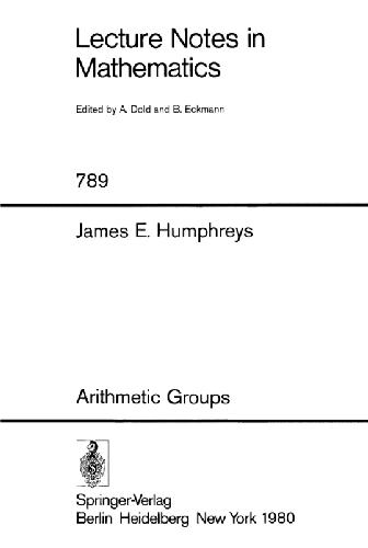 Обложка книги Arithmetics Groups