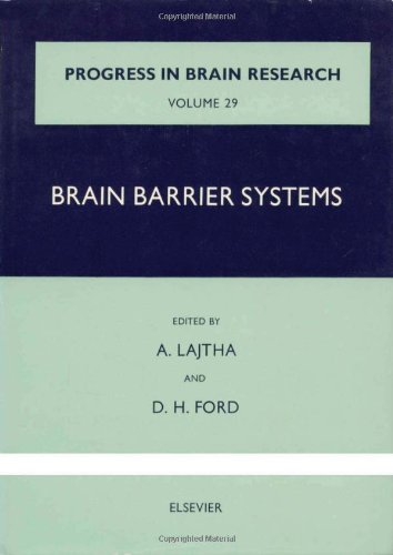 Обложка книги Progress in Brain Research Volume 29 Brain Barrier Systems