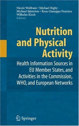 Обложка книги Nutrition and Physical Activity: Health Information Sources in EU Member States, and Activities in the Commission, WHO, and European Networks