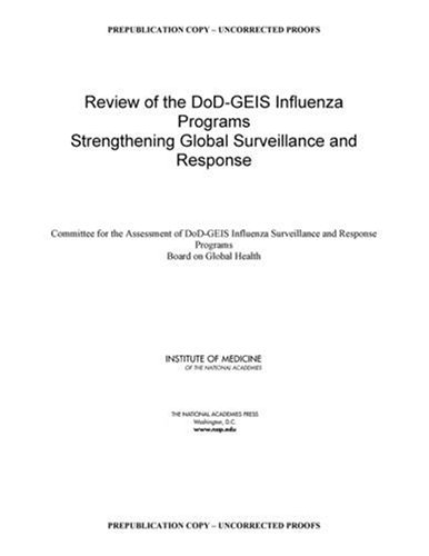 Обложка книги Review of the DoD-GEIS Influenza Programs: Strengthening Global Surveillance and Response