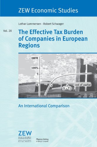 Обложка книги The Effective Tax Burden of Companies in European Regions: An International Comparison (ZEW Economic Studies)