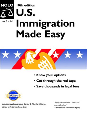 Обложка книги U.S. Immigration Made Easy (U S Immigration Made Easy)