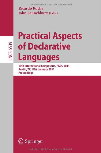 Обложка книги Practical Aspects of Declarative Languages - PADL 2011