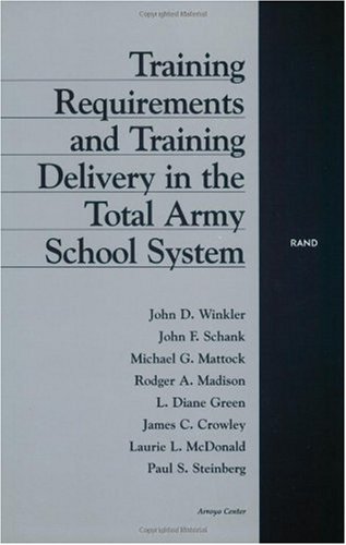 Обложка книги Training Requirements And Training Delivery In The Total Army School System