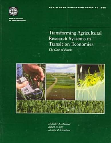 Обложка книги Transforming Agricultural Research Systems in Transition Economies: The Case of Russia (World Bank Discussion Paper)