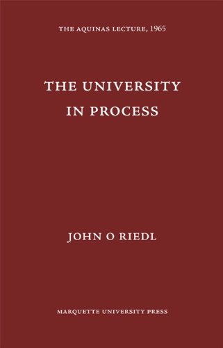 Обложка книги University in Process (Aquinas Lecture 30)