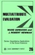 Обложка книги Multiattribute Evaluation (Quantitative Applications in the Social Sciences)