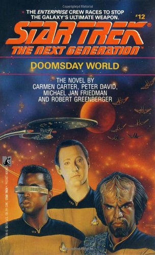 Обложка книги Doomsday World (Star Trek The Next Generation, No 12)