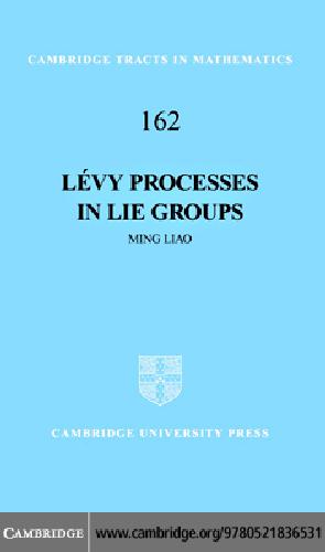 Обложка книги Levy Processes in Lie Groups