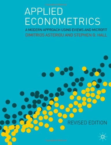 Обложка книги Applied Econometrics: A Modern Approach Using Eviews and Microfit Revised Edition