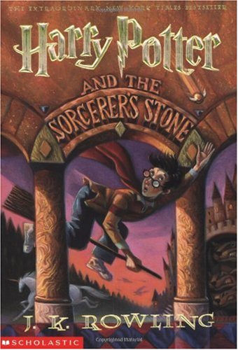 Обложка книги Harry Potter and the Sorcerer's Stone (Book 1)