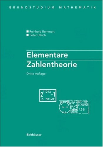 Обложка книги Elementare Zahlentheorie (Grundstudium Mathematik)