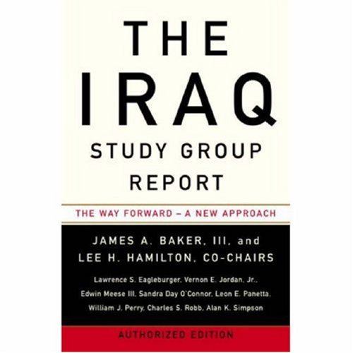 Обложка книги The Iraq Study Group Report: The Way Forward - A New Approach (Vintage)